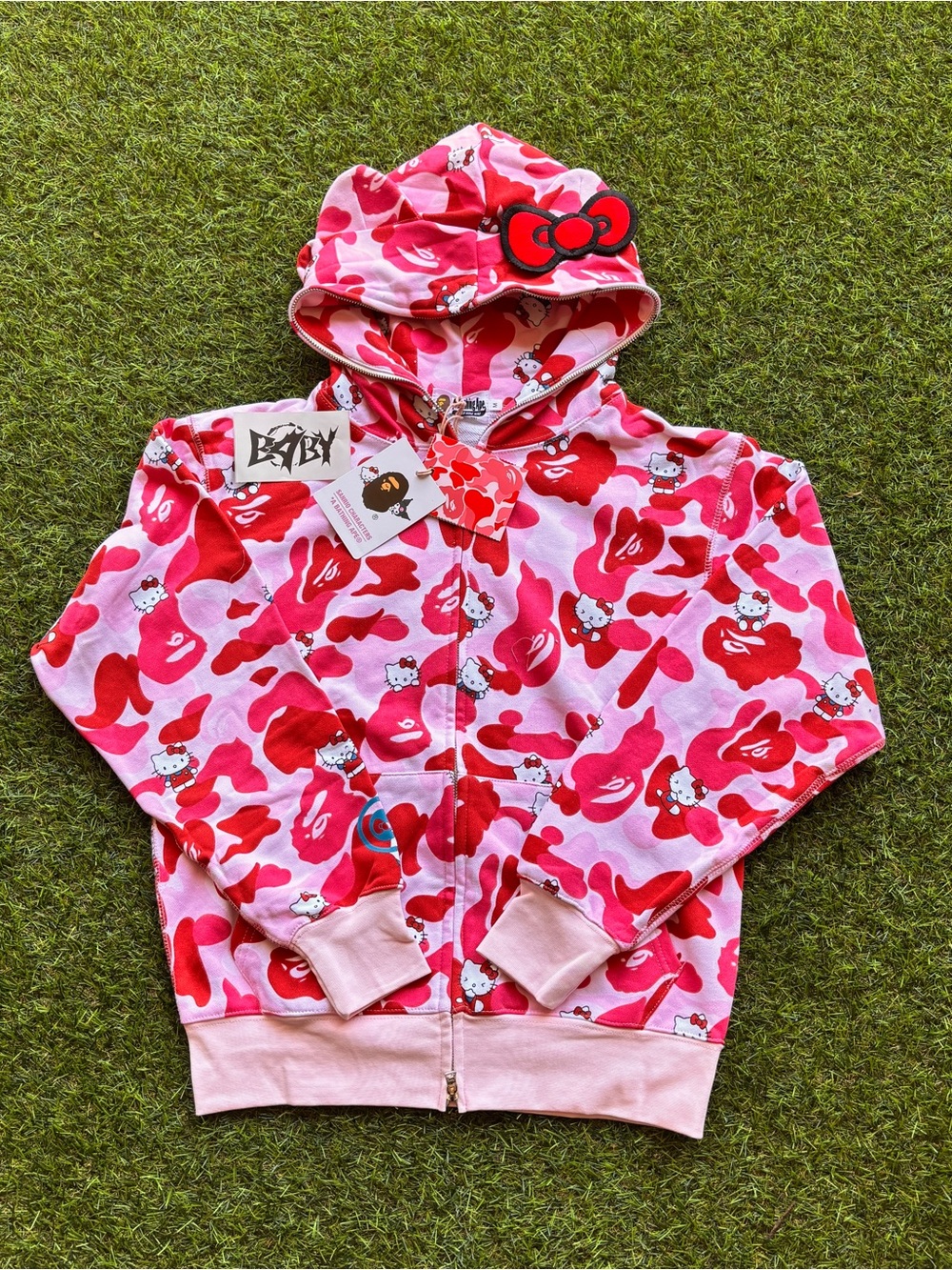 BAPE x HELLO KITTY Zip-Up Hoodie